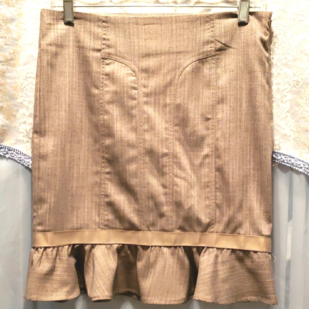 GRASS COLLECTION POLYESTER BLEND SKIRT SZ 5